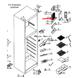 Danby Refrigerator Evaporator C0937.3.2