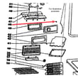 Kenmore Danby Refrigerator Evaporator Door Hinge Bushing D1052.16