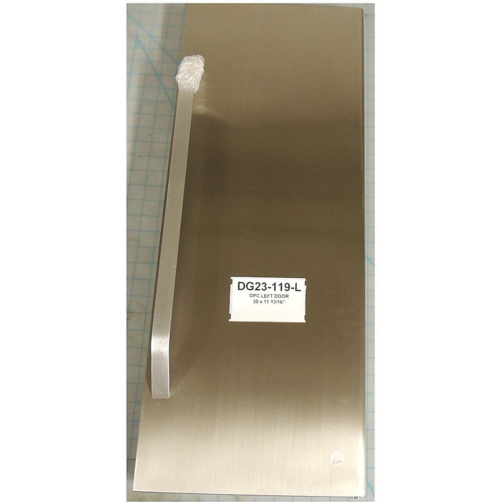 Part #dg23-119-L, Danby Beverage Cooler Door Assembly, Left