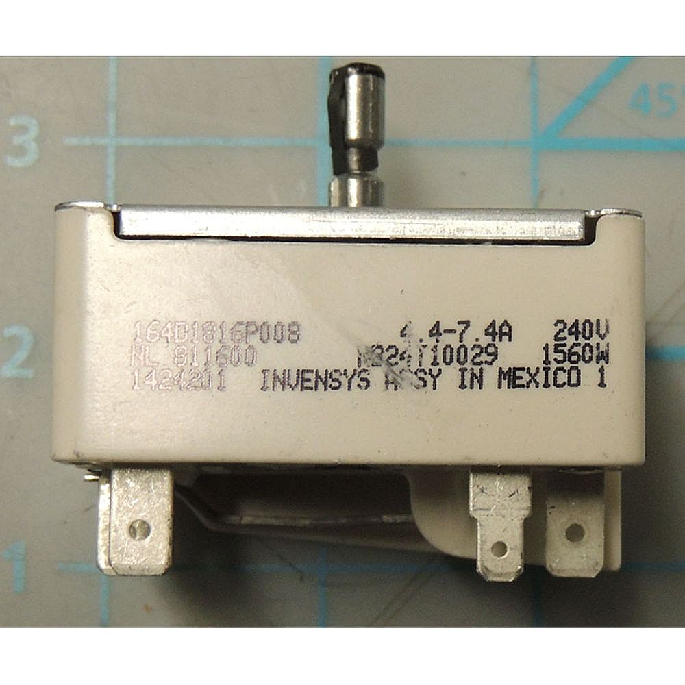 GE Part #ws01F01650, Danby Ran Surface Element Control Switch