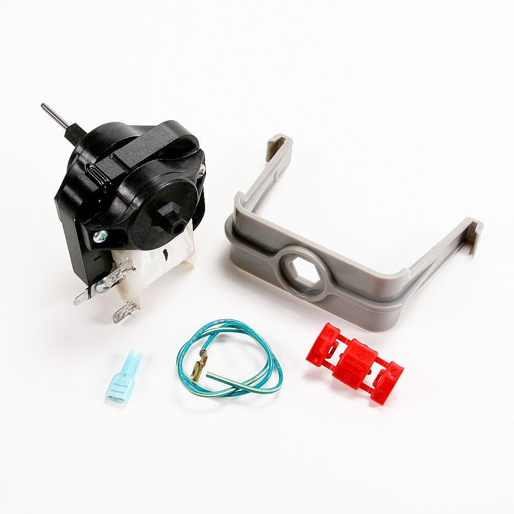 Photo of Refrigerator Evaporator Fan Motor and Bracket Assembly from Repair Parts Direct