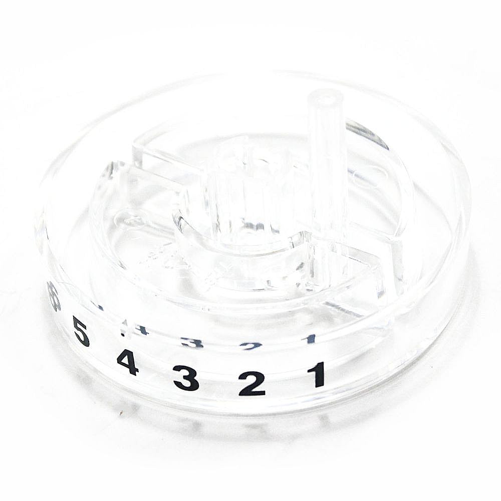 Part #wp61006073, Refrigerator Temperature Control Knob / 1.75 x 2.87 x 2.87