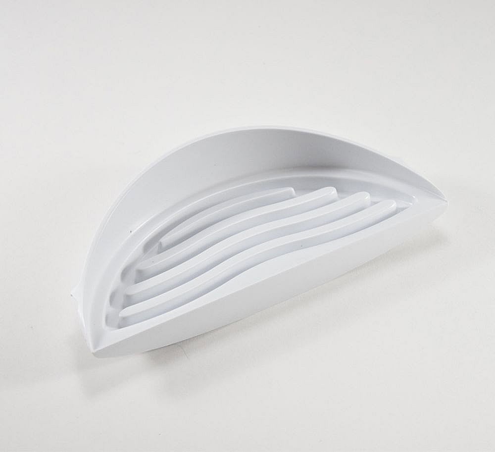 Part #wp67004123, Refrigerator Dispenser Drip Tray (White) (Replaces 67004123) / 8.25 x 3.75 x 1.75