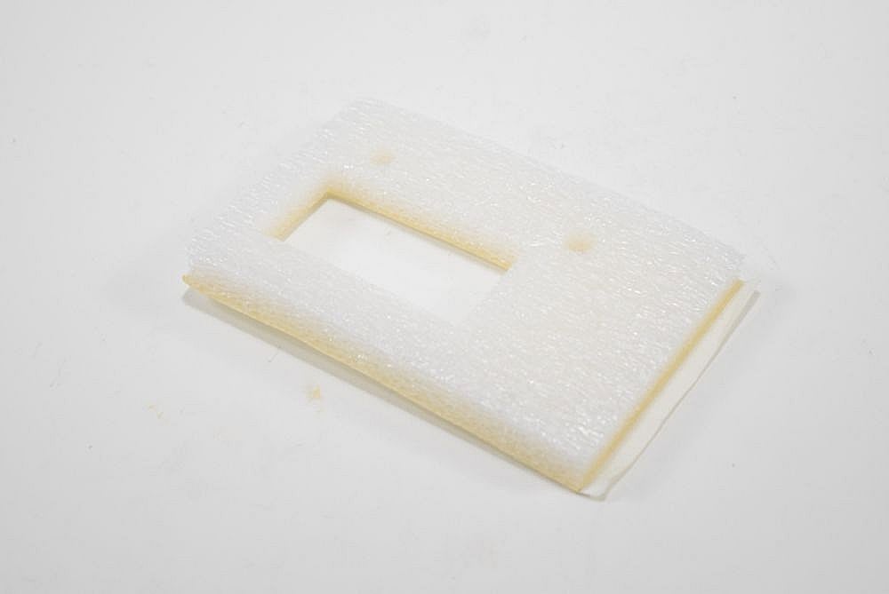 Part #wp67006341, Refrigerator Ice Room Damper Gasket / 0.50 x 3.25 x 5.25