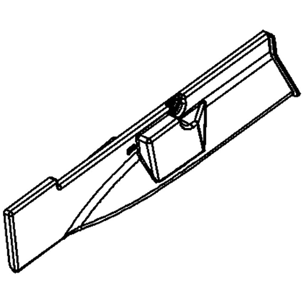 Kenmore Part #67006350, Cover Ice Bin | 15.00 x 2.75 x 1.75