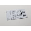Refrigerator Door Handle Removal Card 67007028
