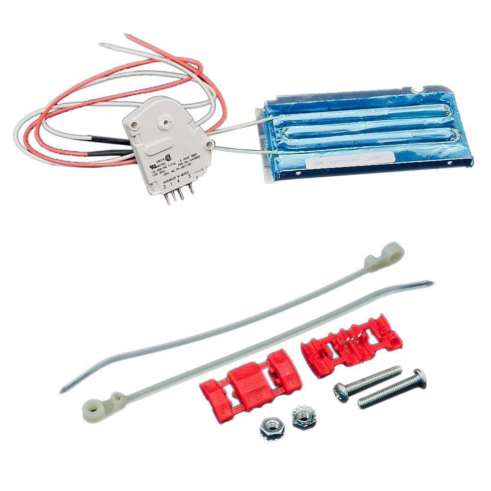 Part #r0131581, Refrigerator Return Air Duct Heater Kit / 5.38 x 5.13 x 8.31