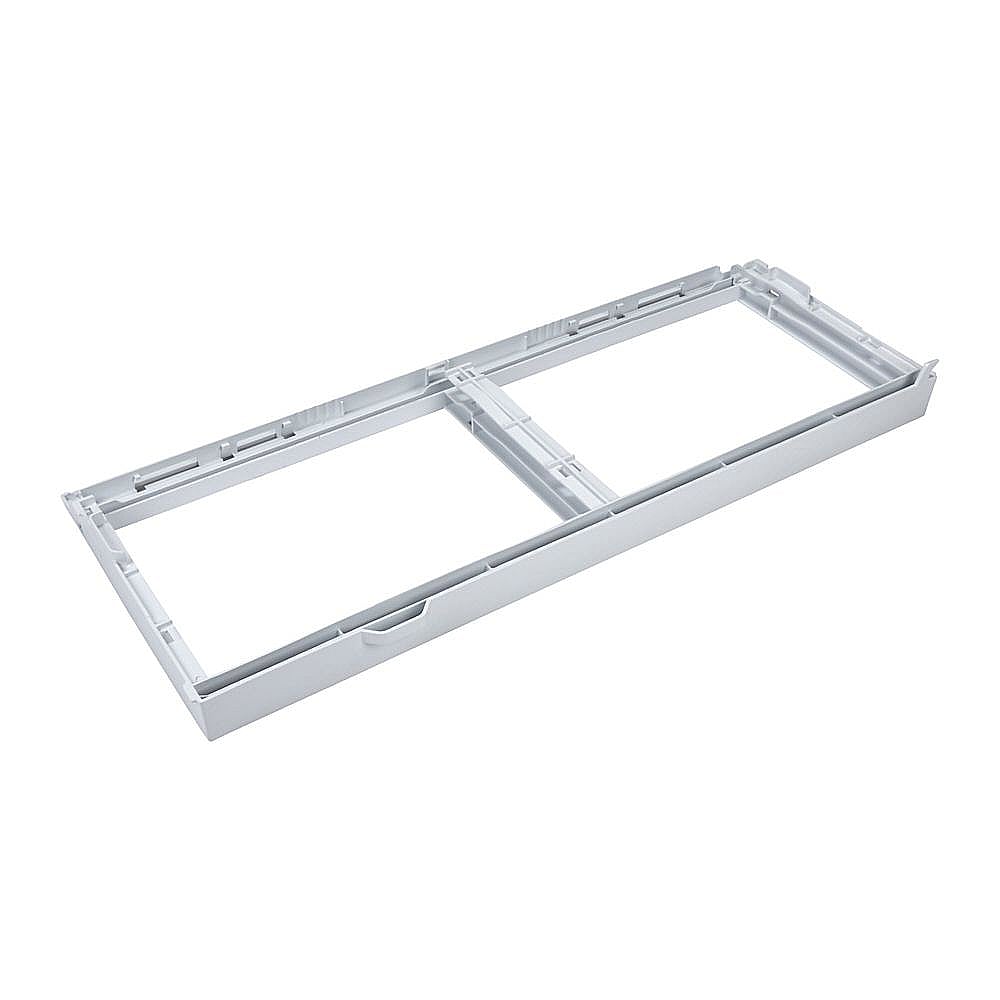 Part #wp67006185, Refrigerator Crisper Drawer Cover Frame | 20.69 x 4.19 x 32.57