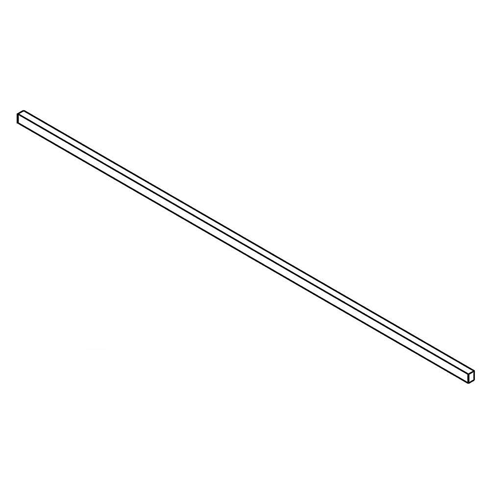 GE Part #wpw10130483, Refrigerator Gasket | 3.44 x 2.82 x 30.94