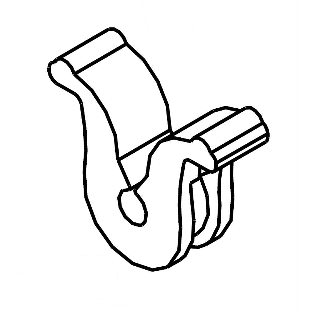 Part #wpw10137529, Refrigerator Grommet / 3.00 x 1.00 x 2.00