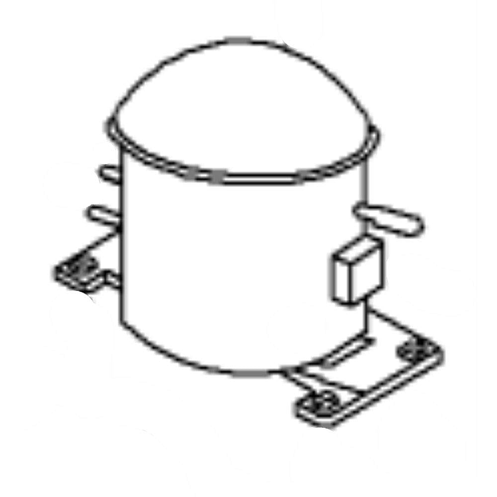 GE Part #00144935, Refrigerator Compressor