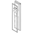Bosch Refrigerator Freezer Door Assembly for Bosch B20CS50SNS/02 - Part 00244639