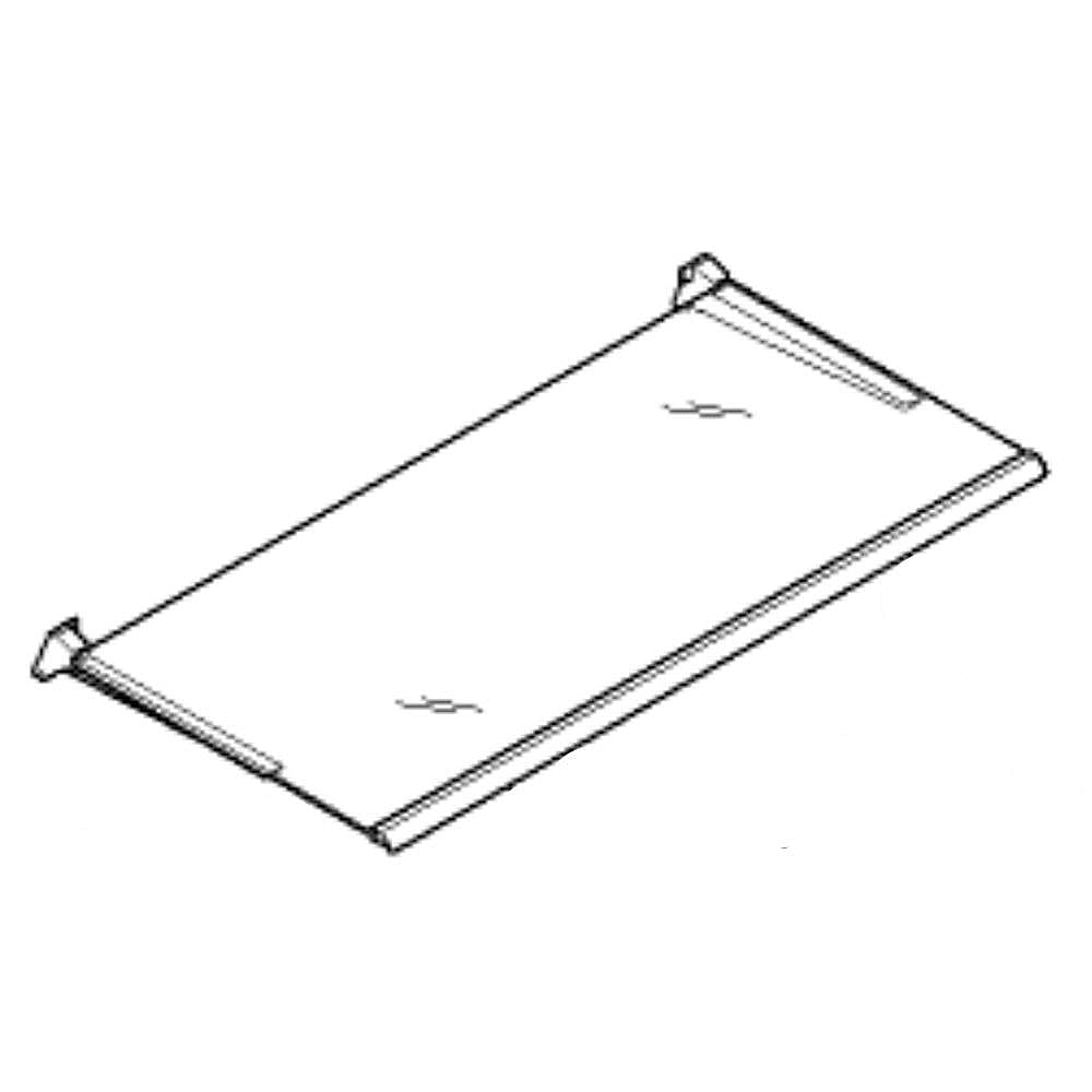 Part #00247536, Refrigerator Glass Plate