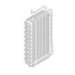 Refrigerator Evaporator for Thermador KBUIT4255E/01 - Part 00471785