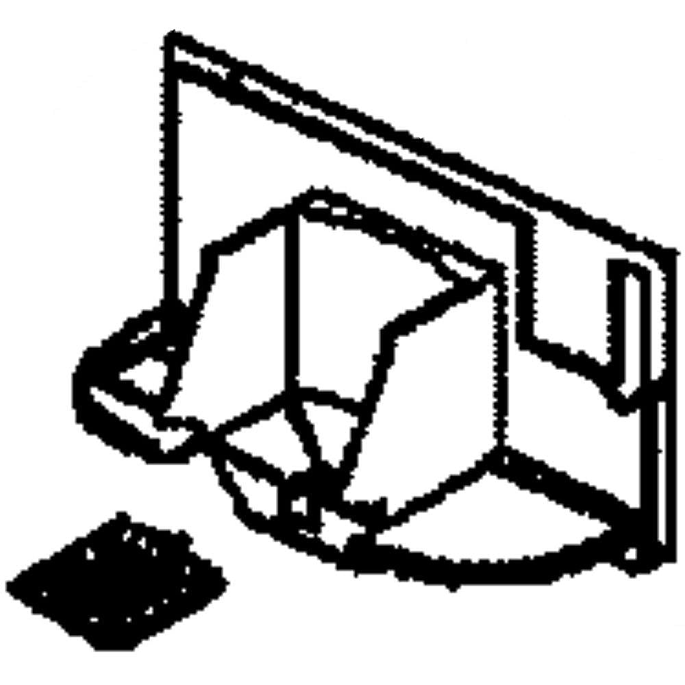 Bosch Part #00497974, Refrigerator Cover