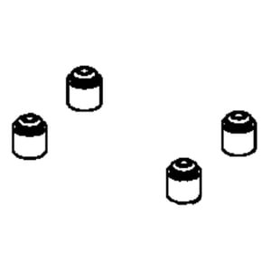 Refrigerator Damper 00612304