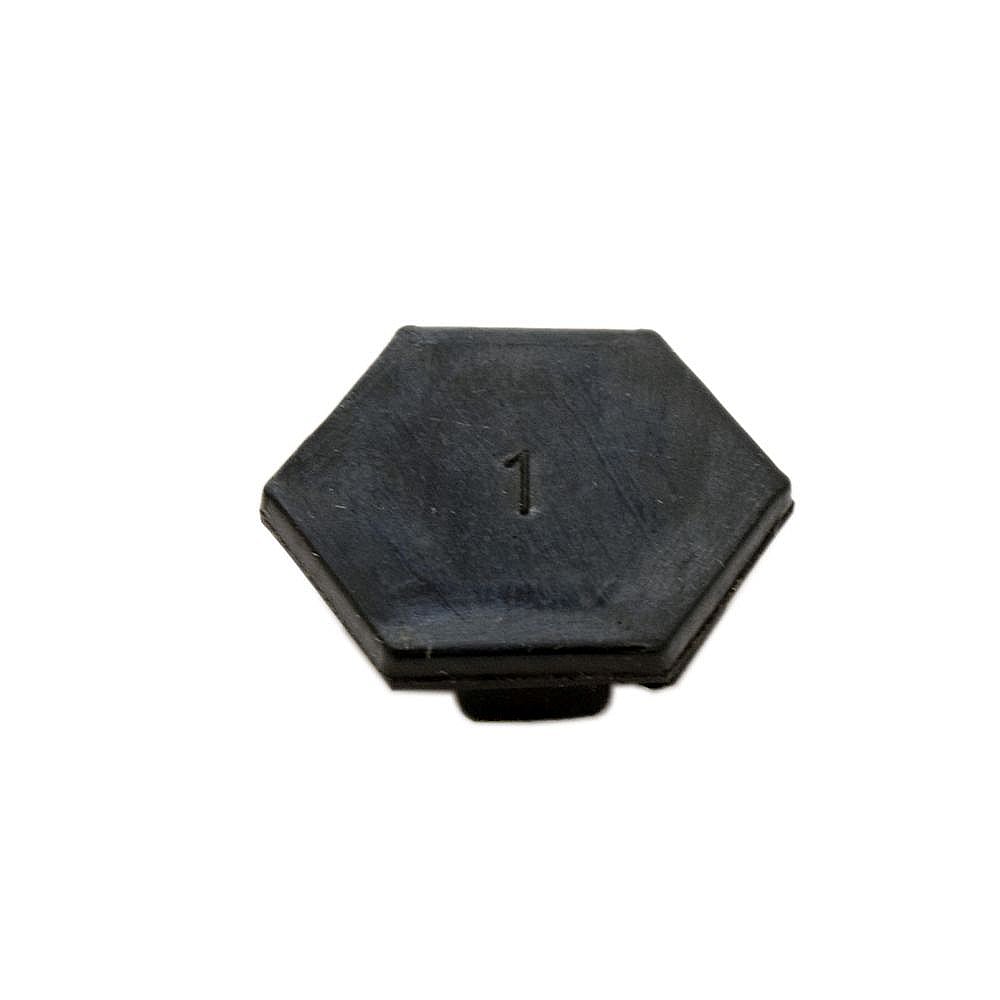 Part #00612790, Refrigerator Leveling Leg Rubber Pad / 1.25 x 1.25 x 0.38