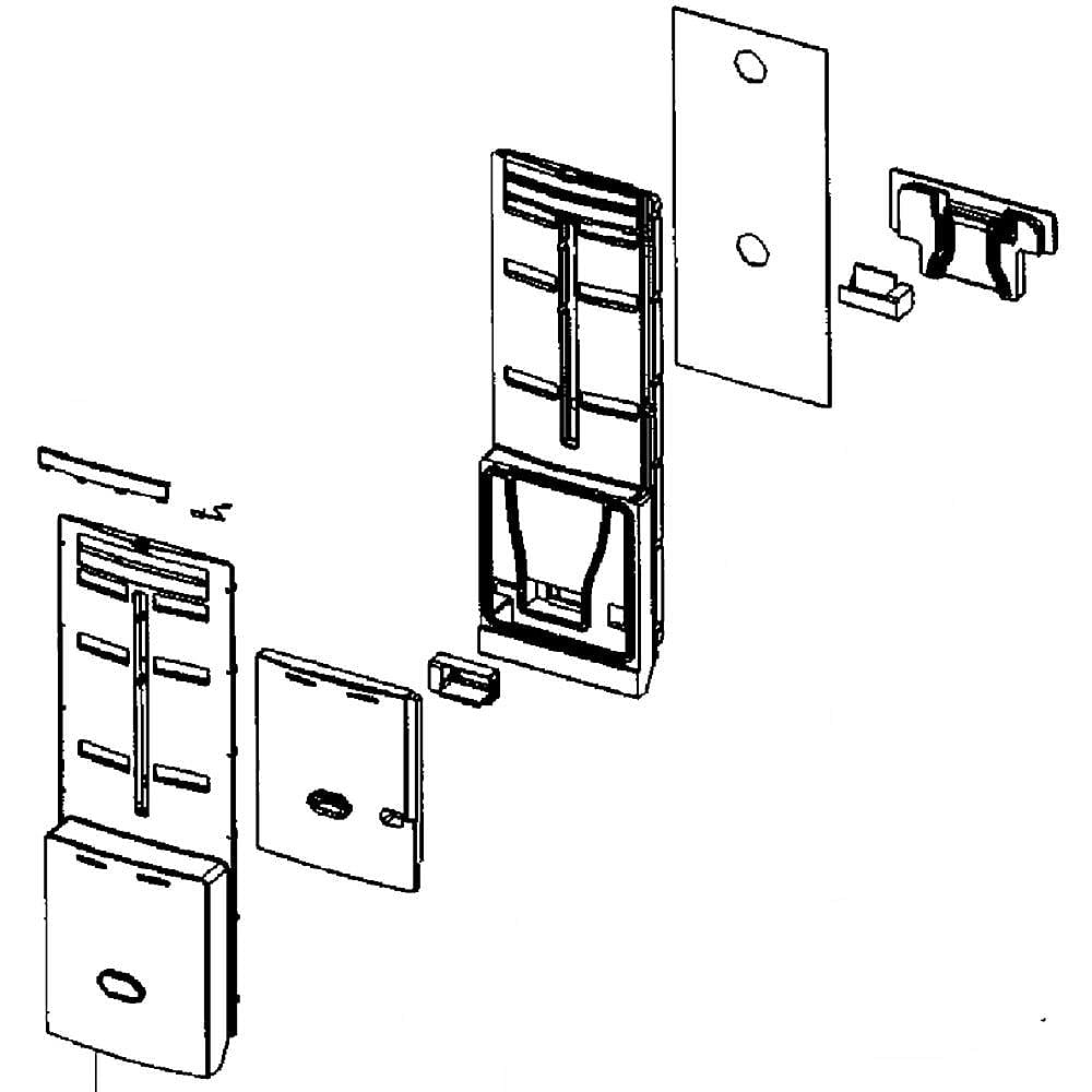Part #00678777, Bosch Refrigerator Evaporator Cover Assembly (Replaces 678777)