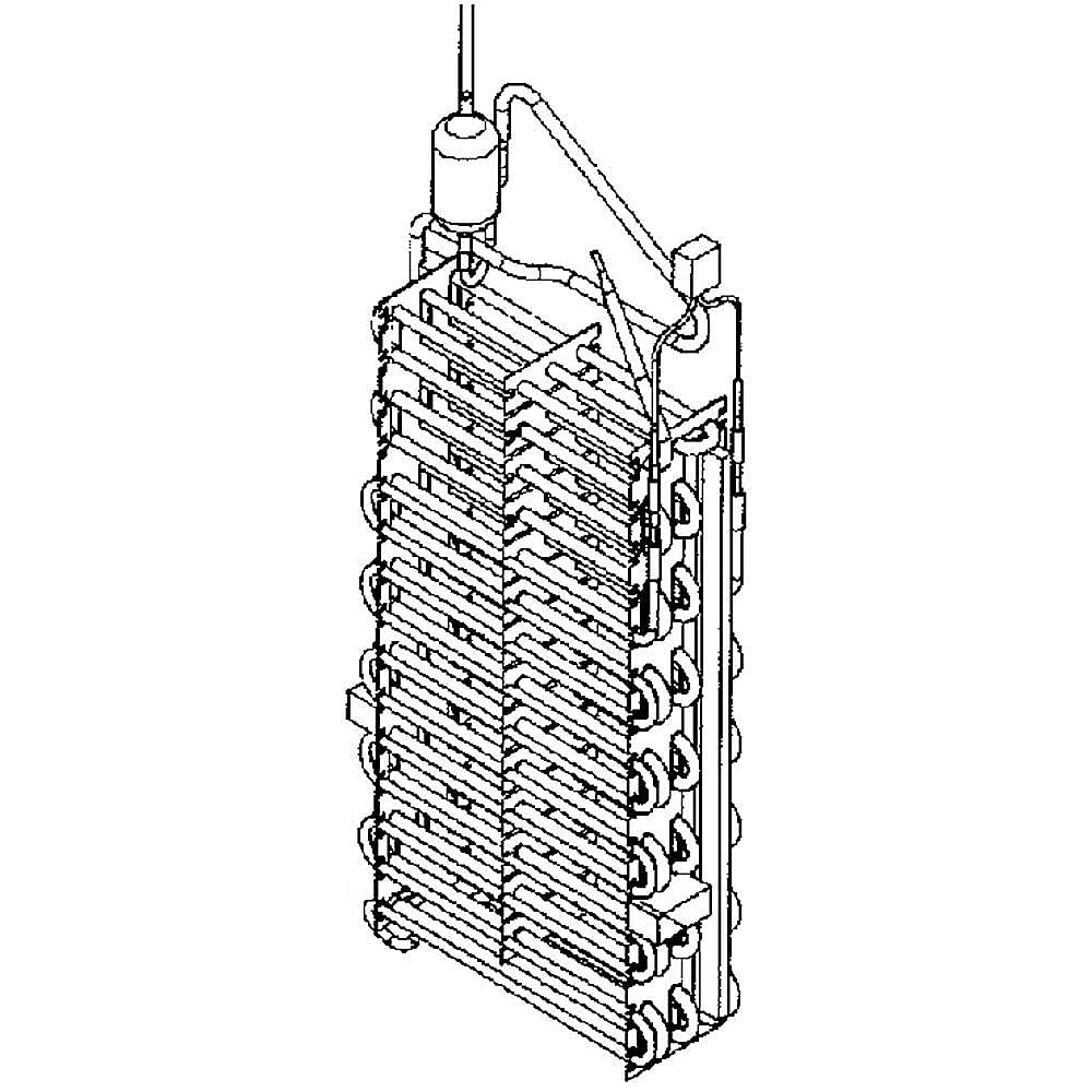 Part #00682508, Refrigerator Freezer Evaporator