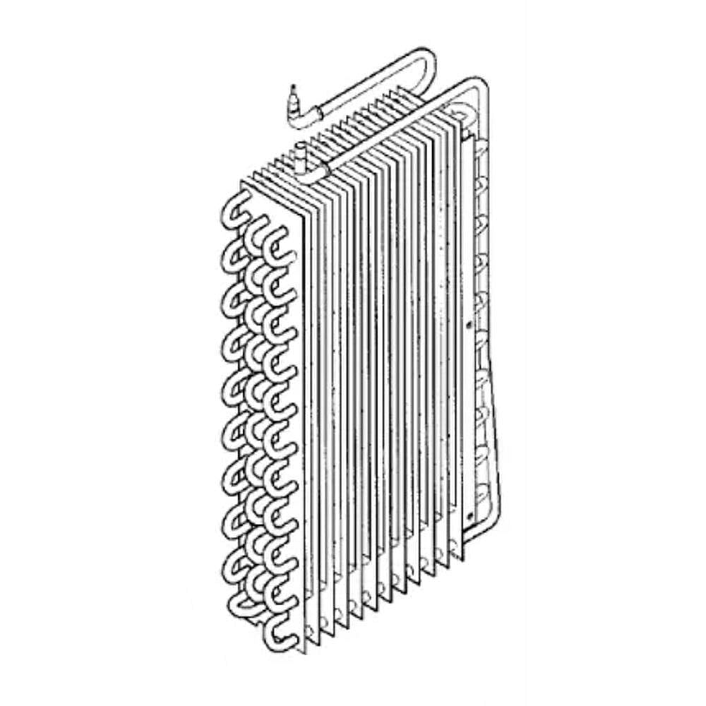 GE Part #00682942, Refrigerator Evaporator