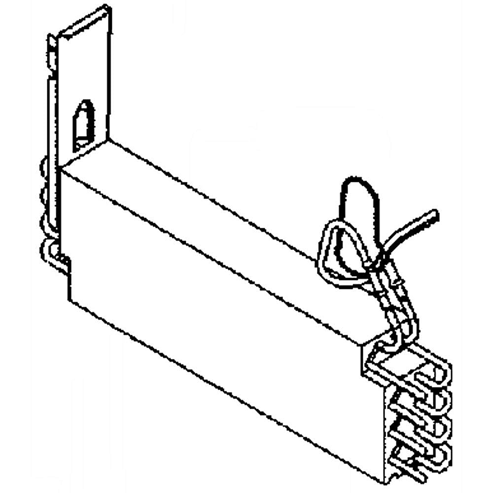Part #00713453, Refrigerator Evaporator