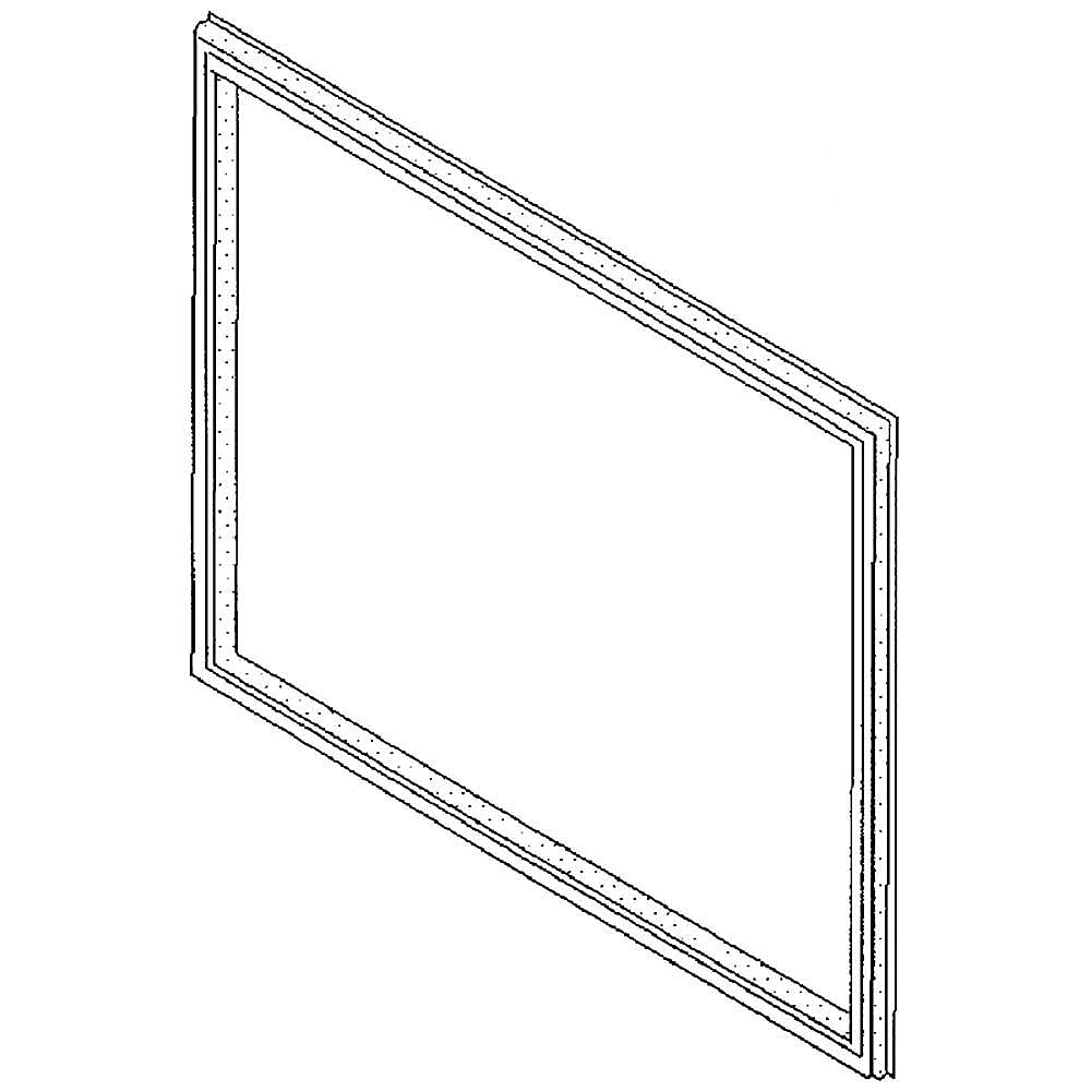 Part #00771353, Bosch Refrigerator Freezer Door Gasket