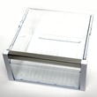 Refrigerator Crisper Drawer, Upper for Bosch B20CS51SNB/01 - Part 445988