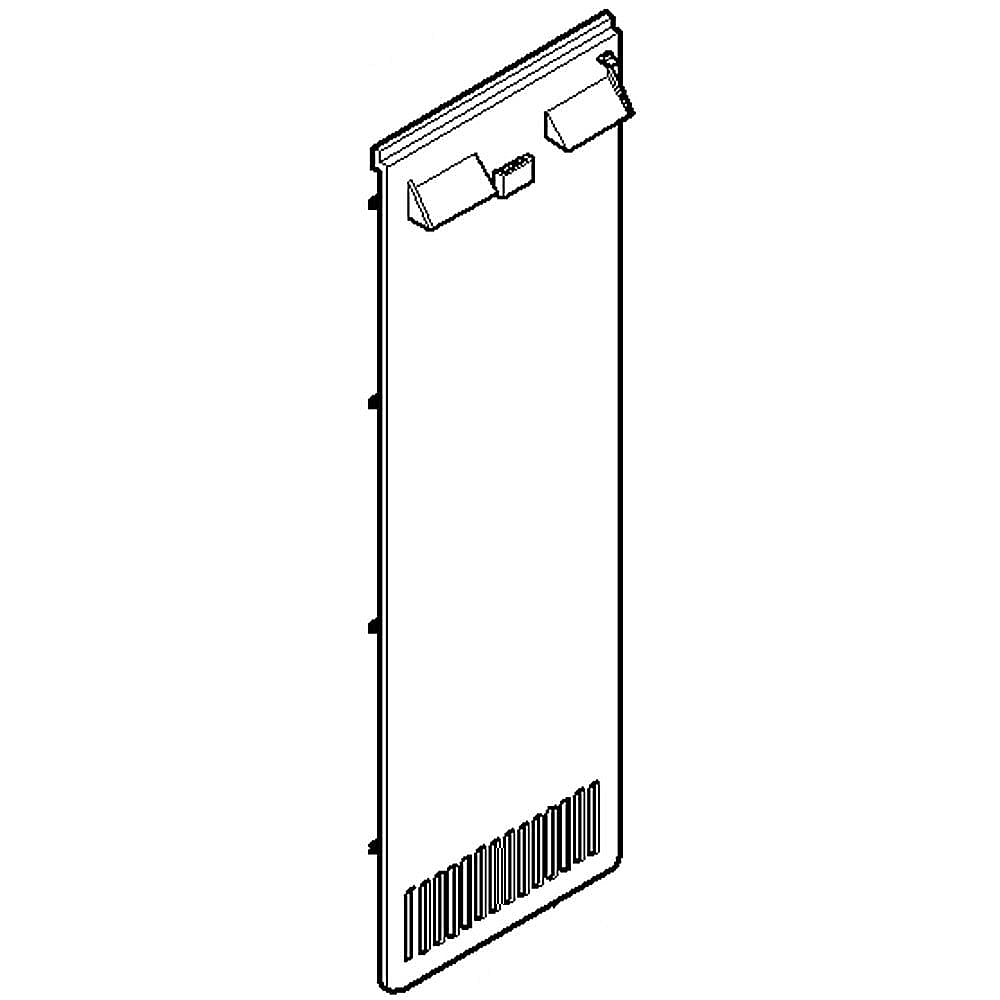 Part #3531Jj1010D, Refrigerator Fan Grille Assembly