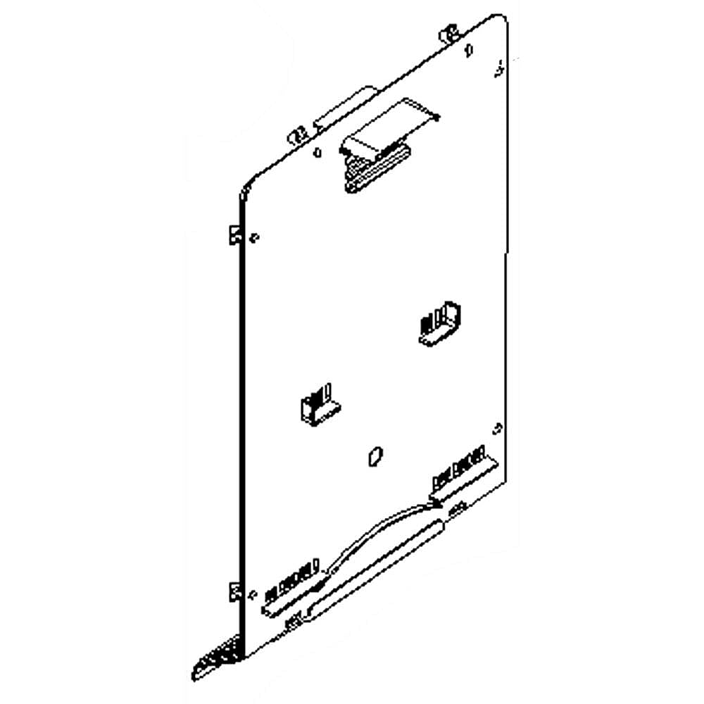 Part #3531Jj1010E, Refrigerator Fan Grille Assembly