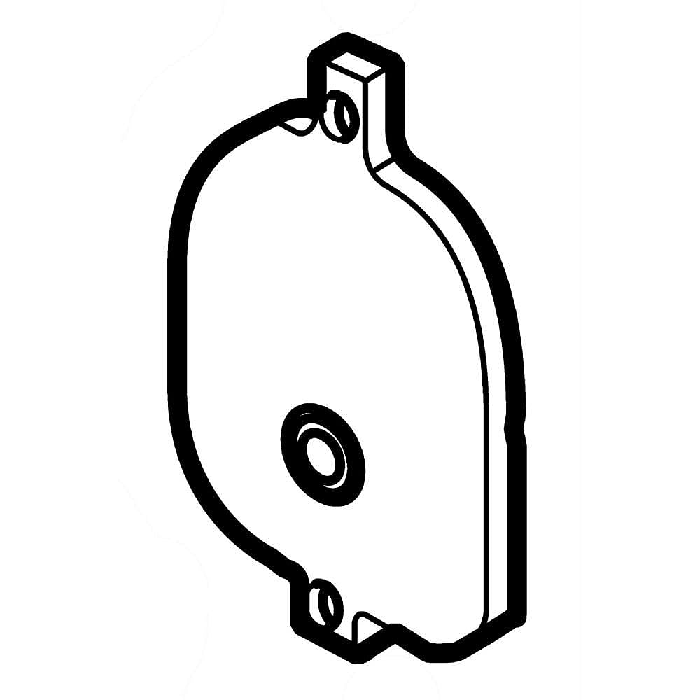 Part #3550Ja2147B, Refrigerator Motor Cover / 8.13 x 7.00 x 6.38