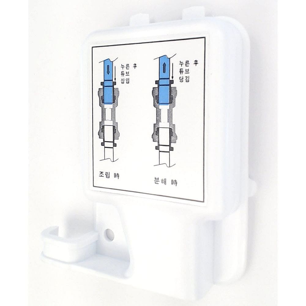 Part #3550Ja2184B, Refrigerator Water Supply Tube Cover (Replaces 3550Ja2184A) / 6.00 x 6.00 x 1.00