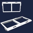 Refrigerator Crisper Drawer Cover Frame 3550JL1016A