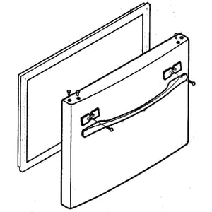 Refrigerator Door Assembly 3581JJ8048B