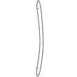 Refrigerator Door Handle Assembly for Kenmore Elite 79577552600 - Part 3650JA1235C
