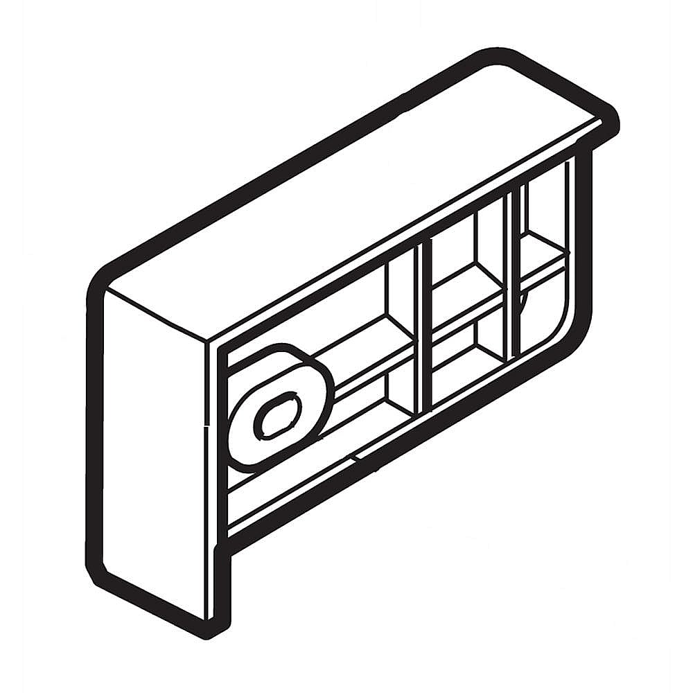 Part #3650Ja2061A, Refrigerator Handle, Rear