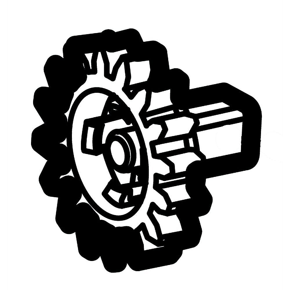 Refrigerator Freezer Drawer Gear