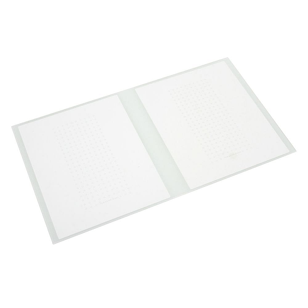 Part #4890Jl1002M, Refrigerator Glass Shelf (Replaces 4890Jl1002G) / 34.00 x 20.00 x 7.00