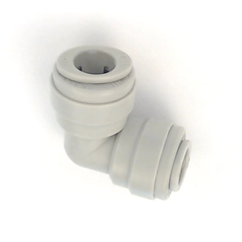 Part #4932Ja3009B, Refrigerator Water Tube Elbow Fitting, 5/16-In / 0.11 x 0.11 x 0.11