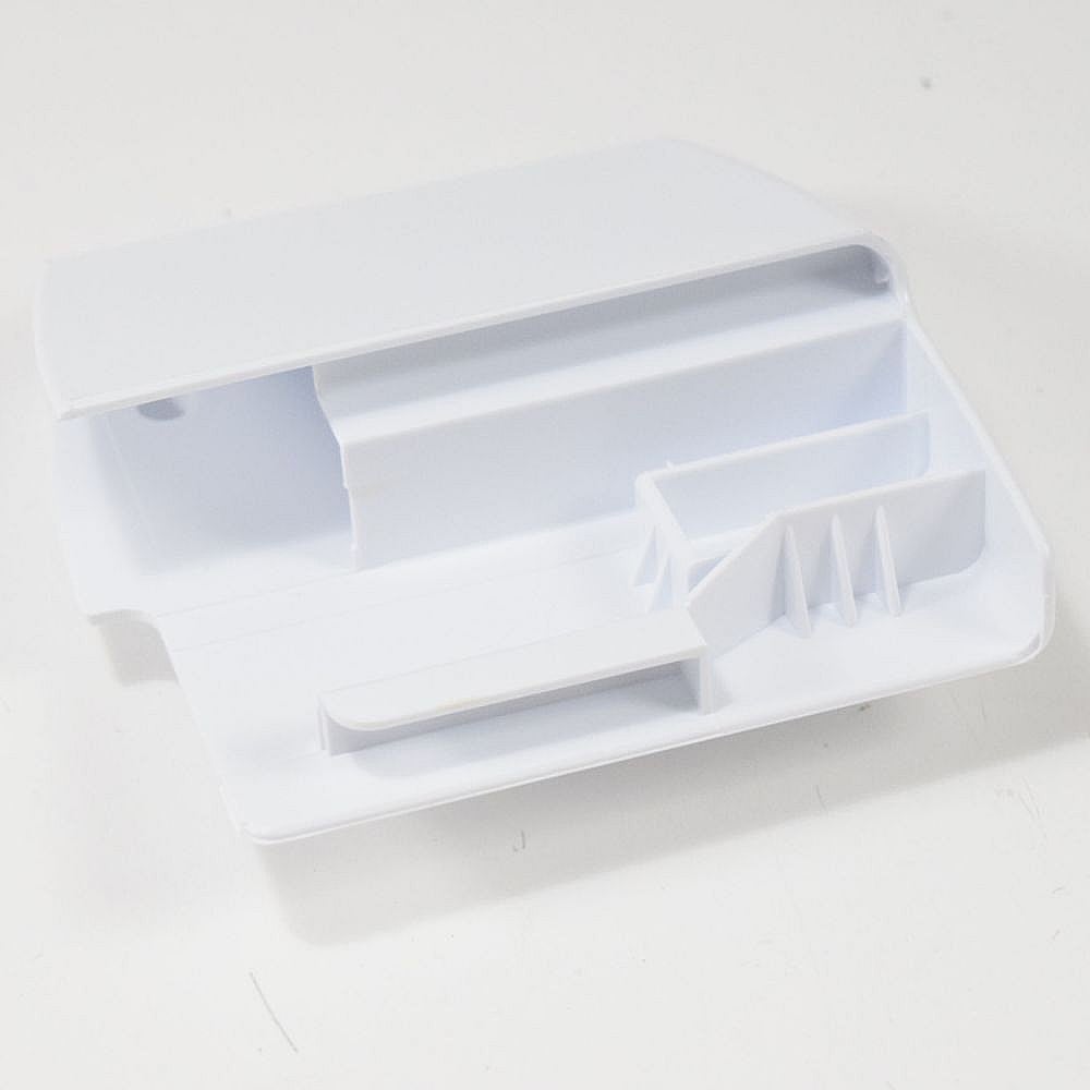 Part #5004Ja2017A, Refrigerator Freezer Tilt-Out Shelf End Cap, Left (Replaces 5004Jj2005A, Man42969602) / 1.00 x 1.00 x 1.00