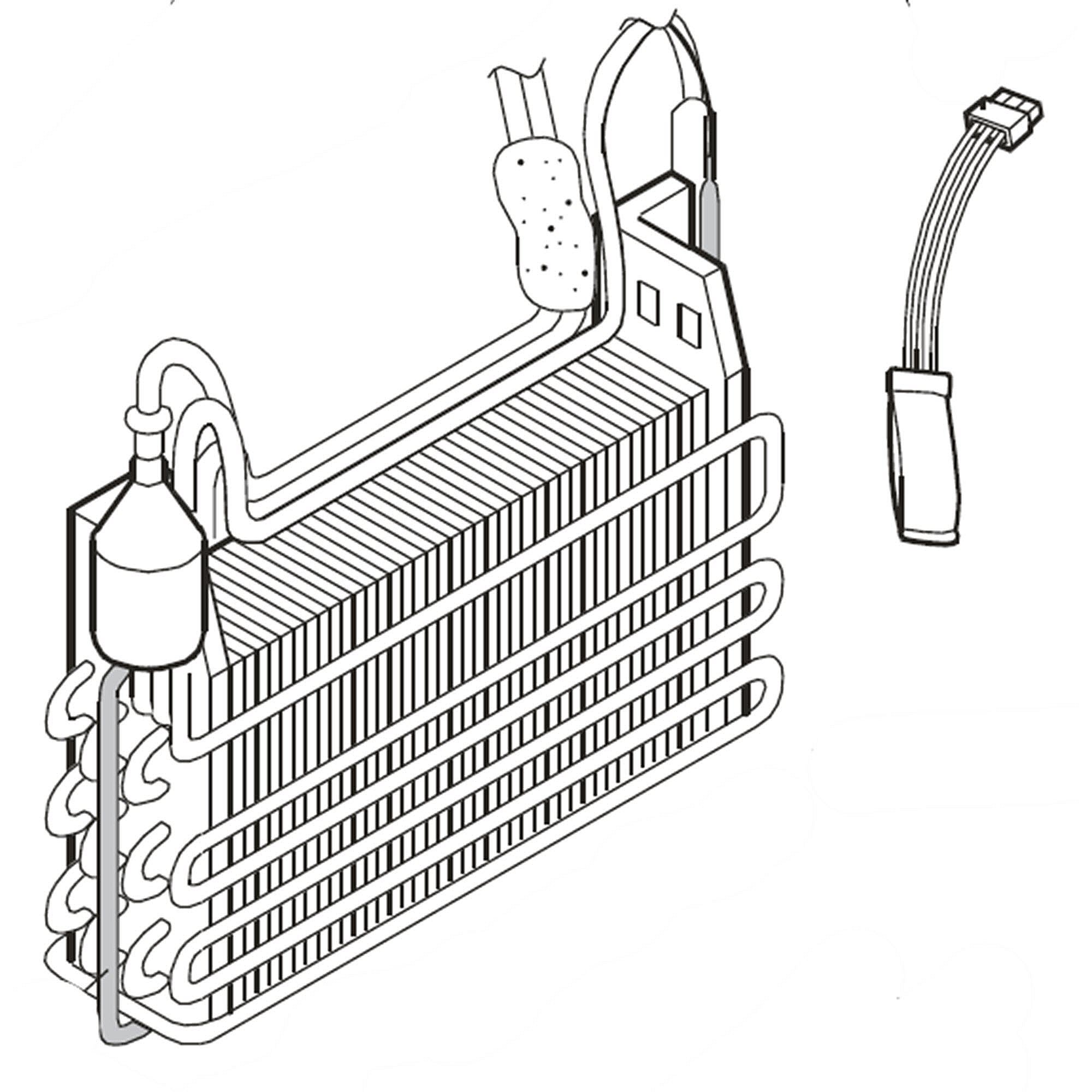 Part #5421Jj0002J, Kenmore Evaporator A