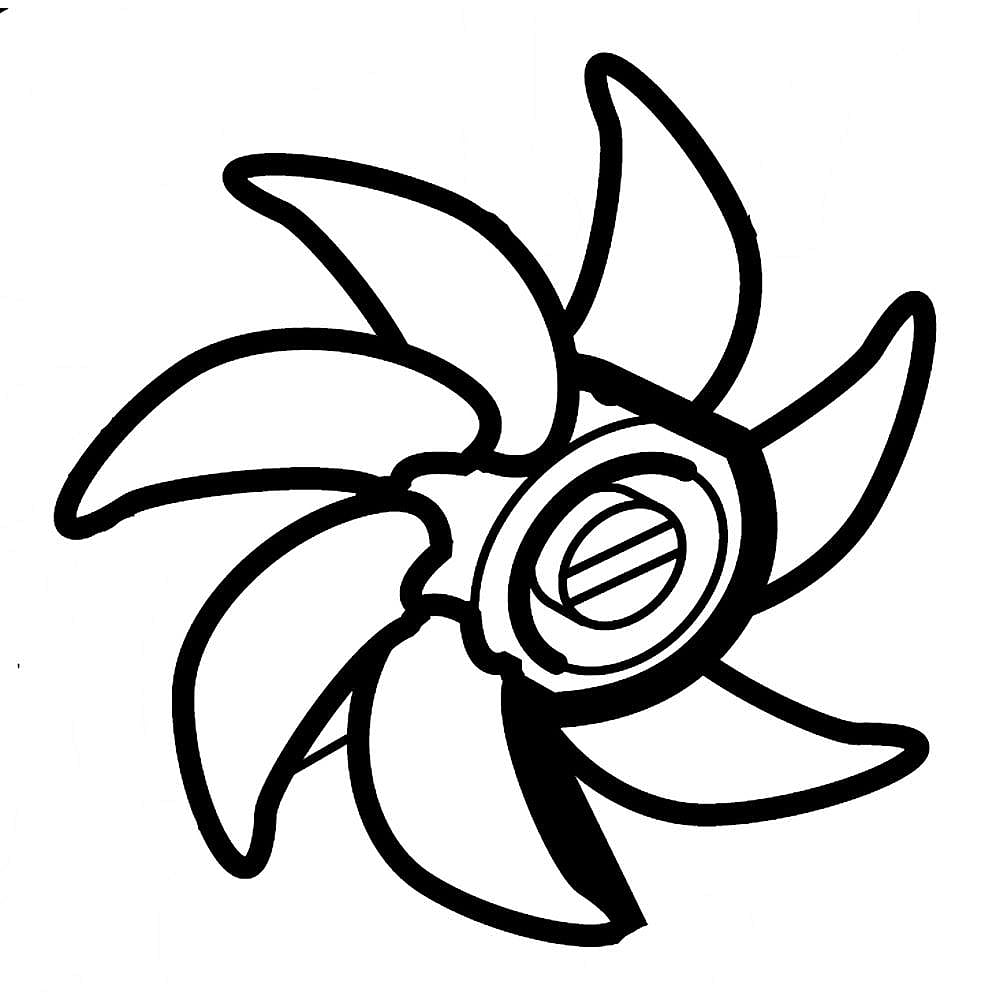 Part #5901Ja1014A, Lg Refrigerator Fan Assembly