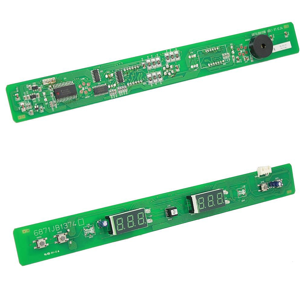 Part #6871Jb1374C, Lg Refrigerator Display Control Board (Replaces 6871Jb1374A) / 8.00 x 5.00 x 1.50