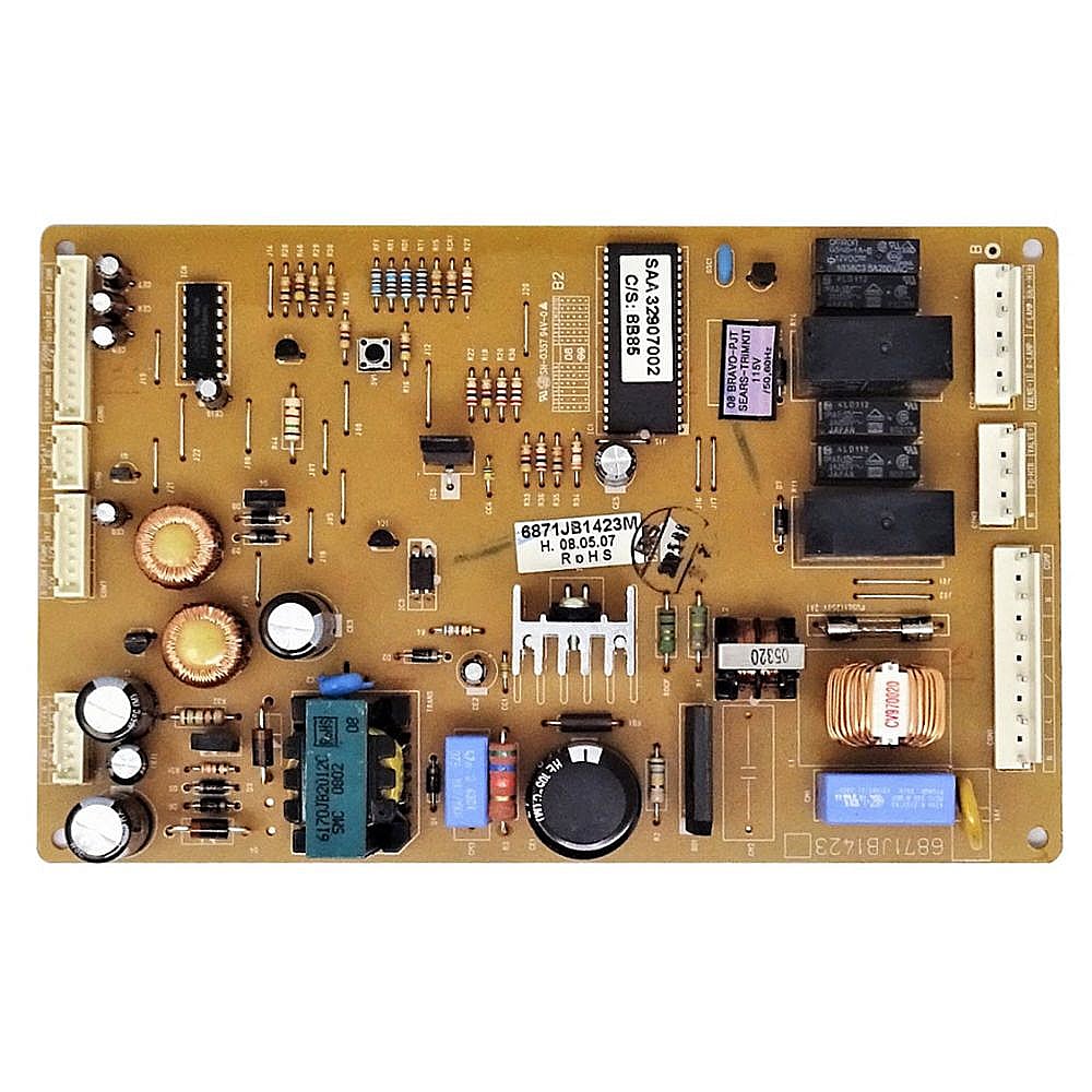 Photo of GE Part #6871Jb1423Mr, Refurbished Refrigerator Electronic Control Board from Repair Parts Direct