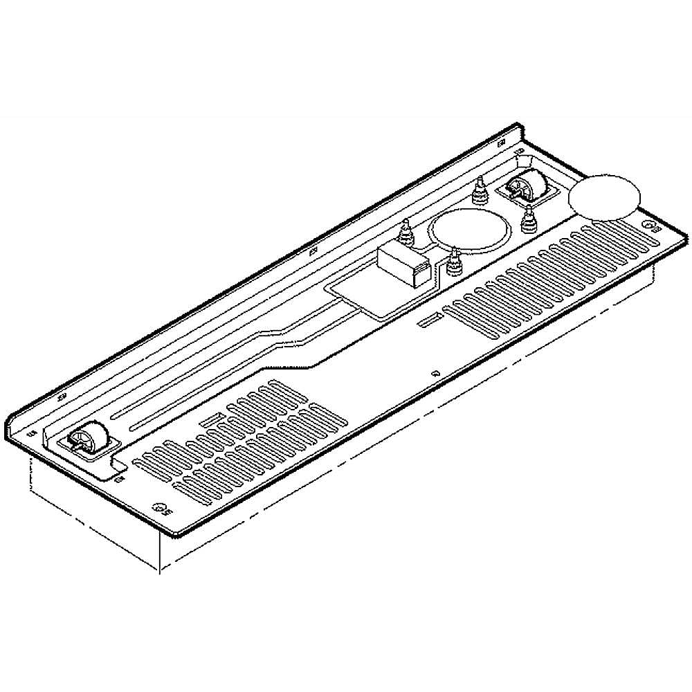 Part #aan74109207, Refrigerator Base Plate