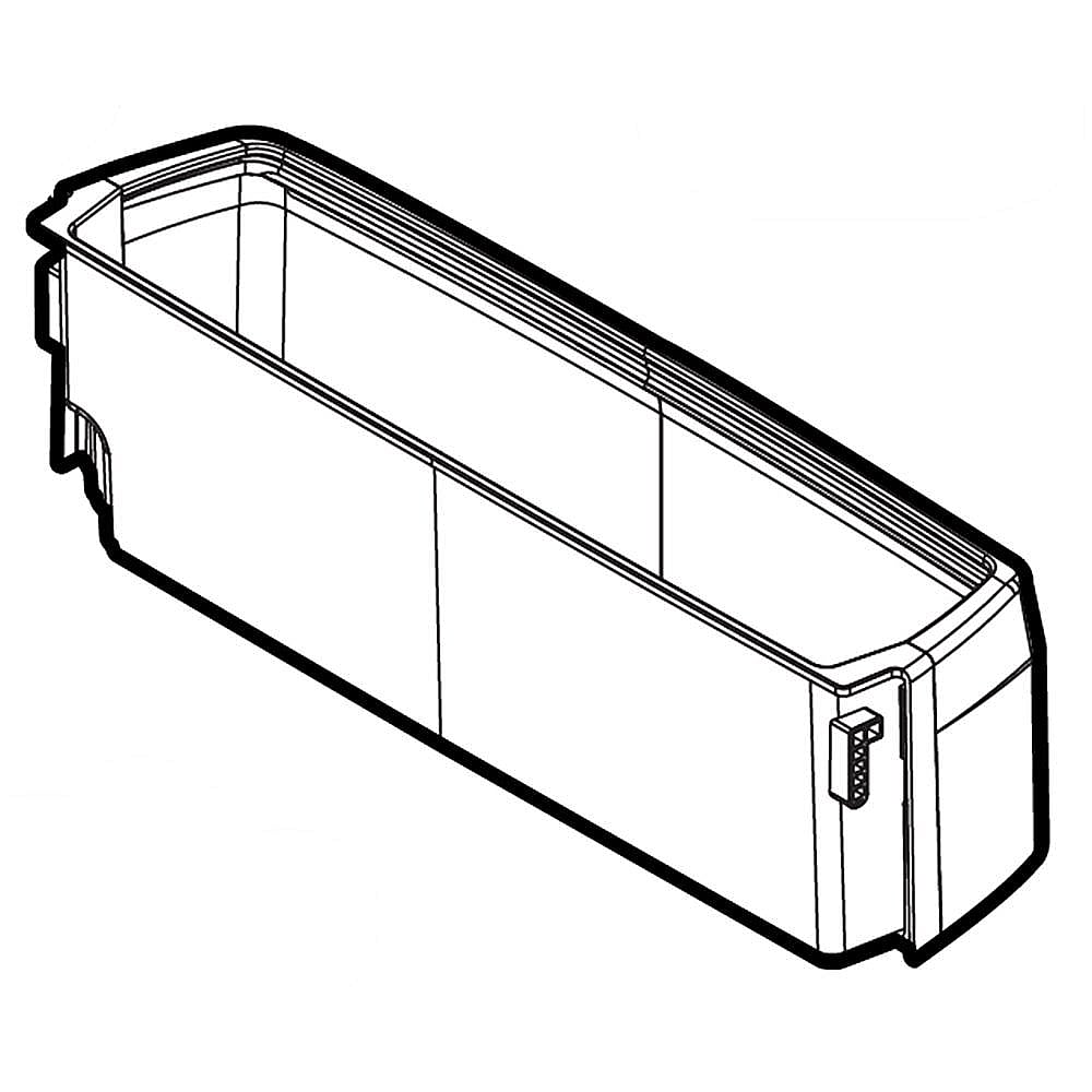 Kenmore Part #aap73252313, Refrigerator Door Bin | 17.00 x 13.00 x 9.00