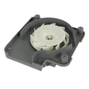 Kenmore Refrigerator Ice Room Fan Motor Assembly (replaces Aba74248410) ABA74248415