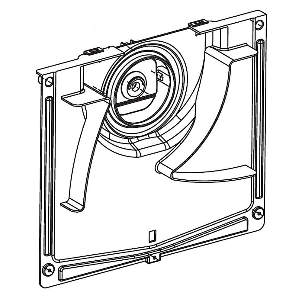Part #aba74268214, Kenmore Bracket Assembly, motor