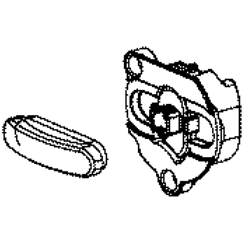 Part #abh74279710, Refrigerator Button Assembly