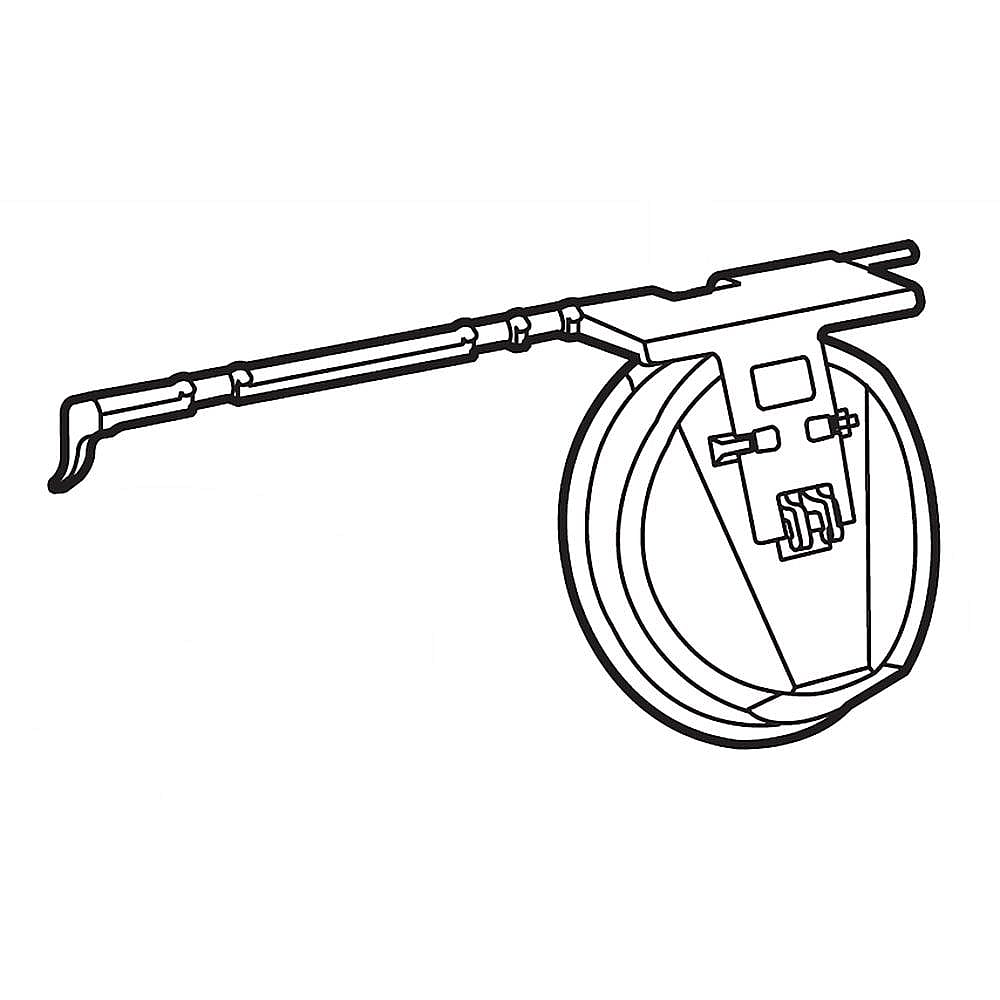 Refrigerator Dispenser Ice Chute Door Kit