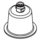 Refrigerator Water Filter Bypass Cap